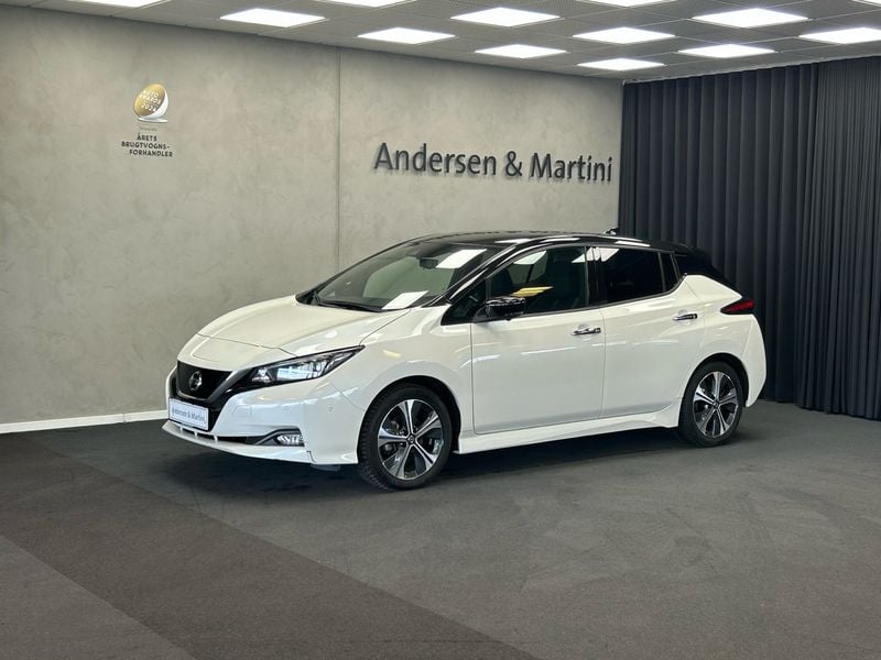 Brugt Nissan Leaf Tekna 110 kW (150 HK) 2022 Hvid Hatchback
