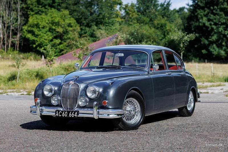 Grå Brugt 1963 Jaguar MK II Sedan | 325.000 kr. - Billede 1/4