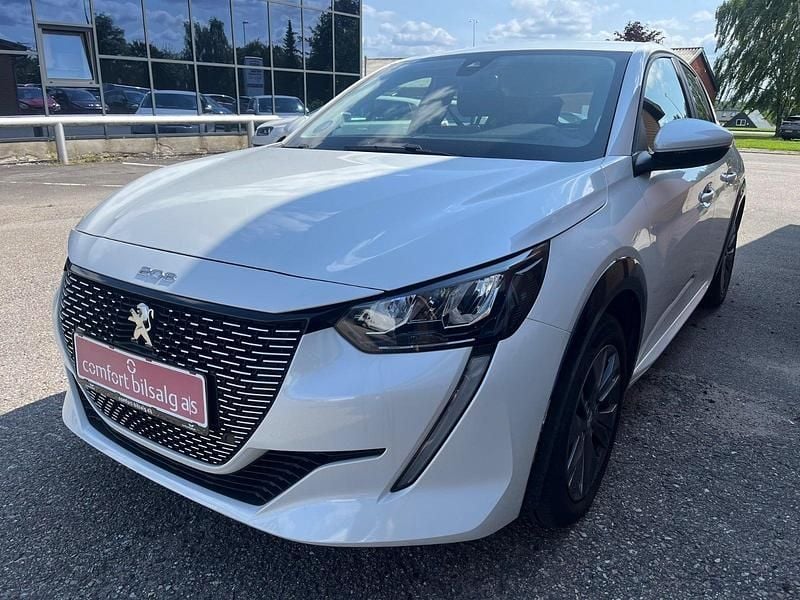 Perlemorshvid Brugt 2021 Peugeot e-208 Active Hatchback | 117.500 kr. (Fair pris) - Billede 1/4