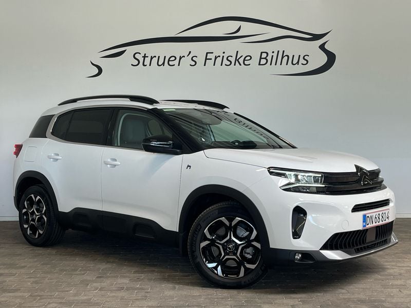 Gletscherhvid (249) (p0wp) Brugt 2022 Citroën C5 Aircross Prestige SUV | 264.900 kr. (God pris) - Billede 1/4