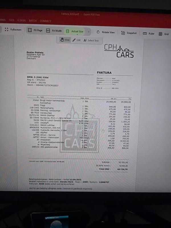 Brugt BMW 530 231 HK (169 kW) 2006 Sedan