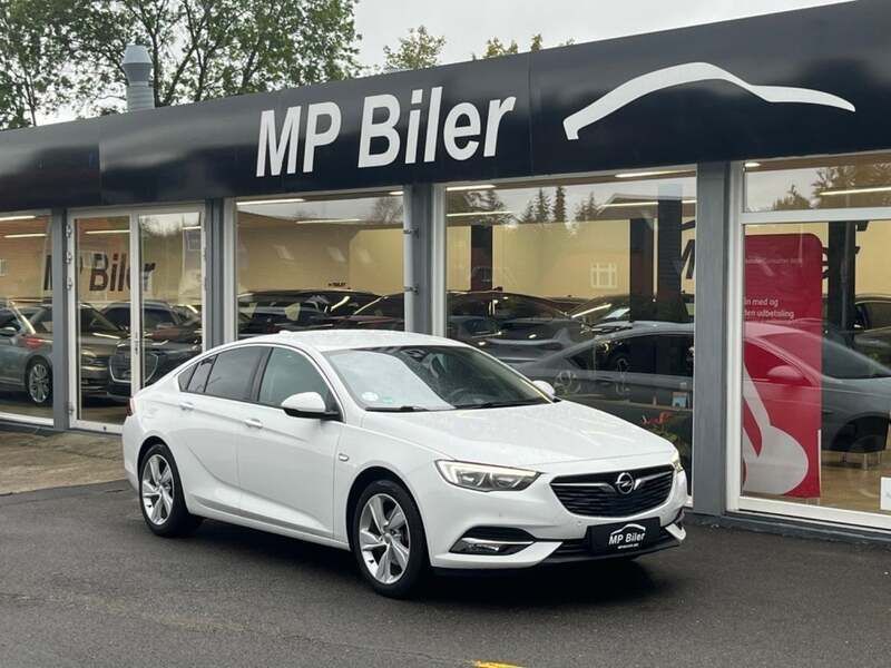 Hvid Brugt 2017 Opel Insignia Dynamic Hatchback | 139.900 kr. (Lidt for dyr) - Billede 1/4