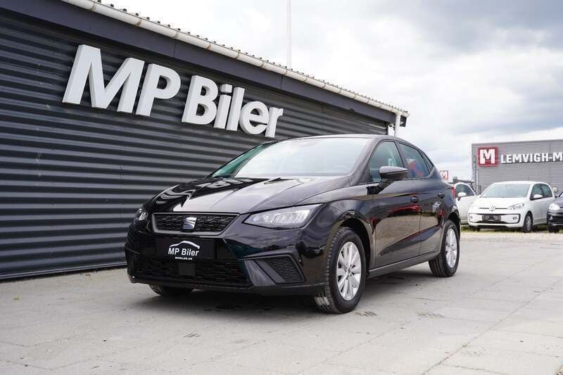 Sortmetal Brugt 2023 Seat Ibiza Style Hatchback | 139.700 kr. (Fair pris) - Billede 1/4