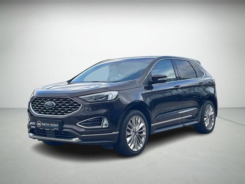 Brunmetal Brugt 2019 Ford Edge Vignale SUV | 348.500 kr. - Billede 1/4