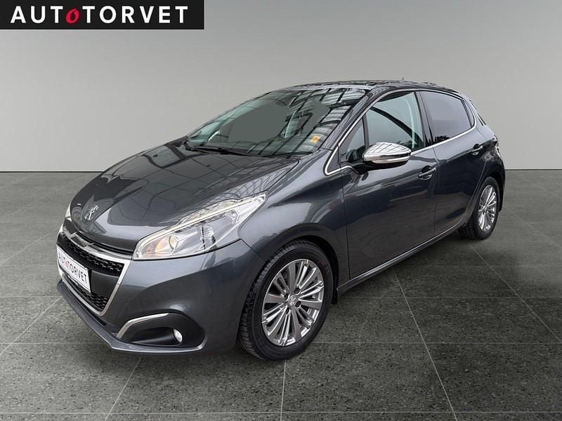 Gråmetal Brugt 2017 Peugeot 208 Allure Sky Hatchback | 64.700 kr. (Fair pris) - Billede 1/4
