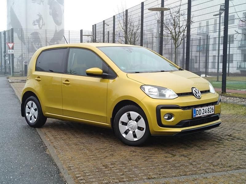 Brugt VW up! high up! 90 HK (66 kW) 2017 Gul Hatchback