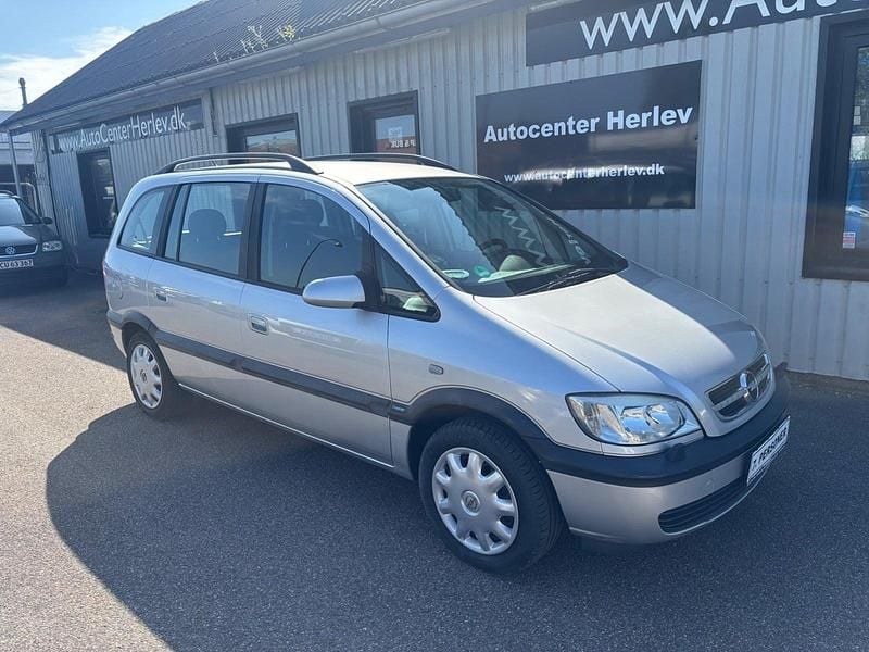 Sølvmetal Brugt 2004 Opel Zafira Comfort MPV | 34.900 kr. - Billede 1/4