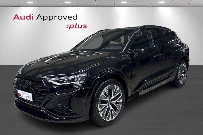 Sortmetal Brugt 2024 Audi Q8 e-tron S-Line SUV | 3.996 kr. - Billede 1/4