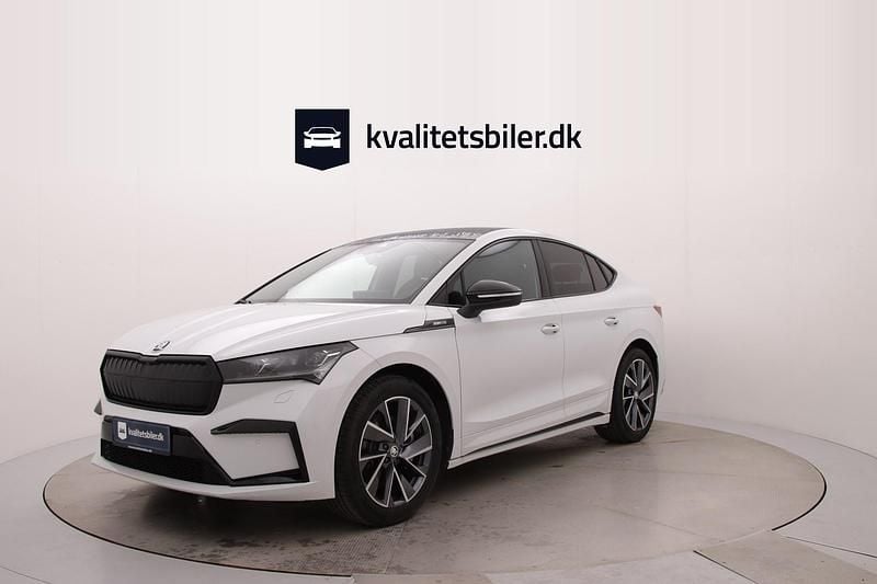 Hvidmetal Ny 2025 Skoda Enyaq iV SportLine SUV | 389.900 kr. (Super pris) - Billede 1/4