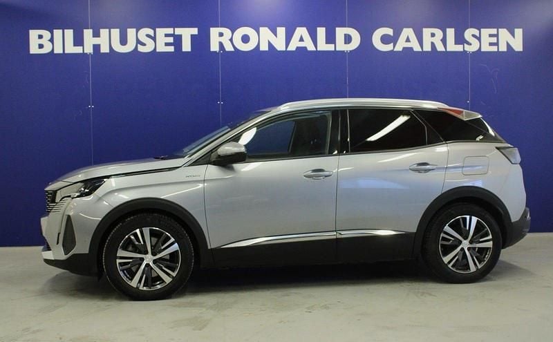 Brugt Peugeot 3008 Allure 225 HK (165 kW) 2021 Sølvmetal SUV