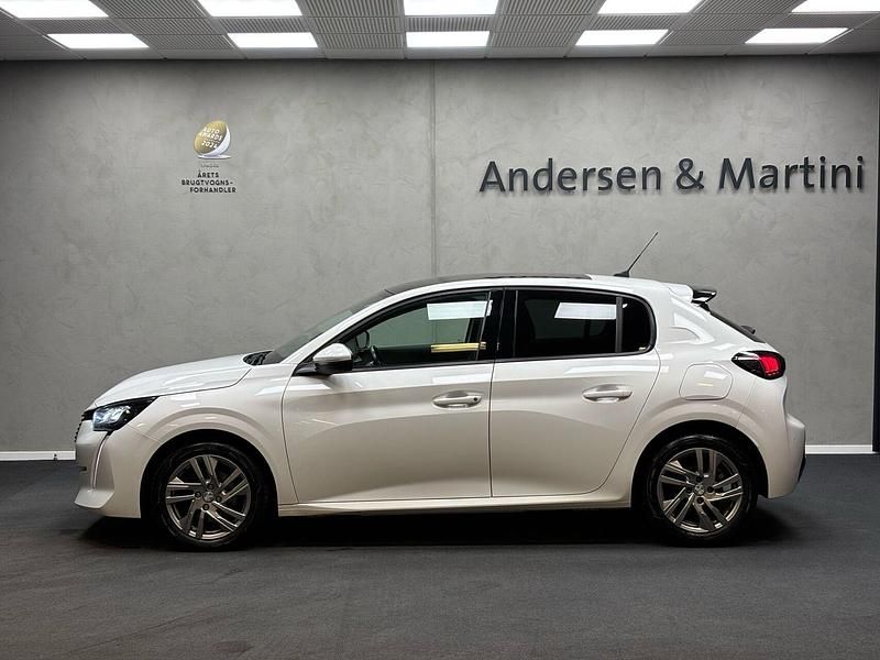 Brugt Peugeot 208 100 HK (73 kW) 2020 Hvid Hatchback