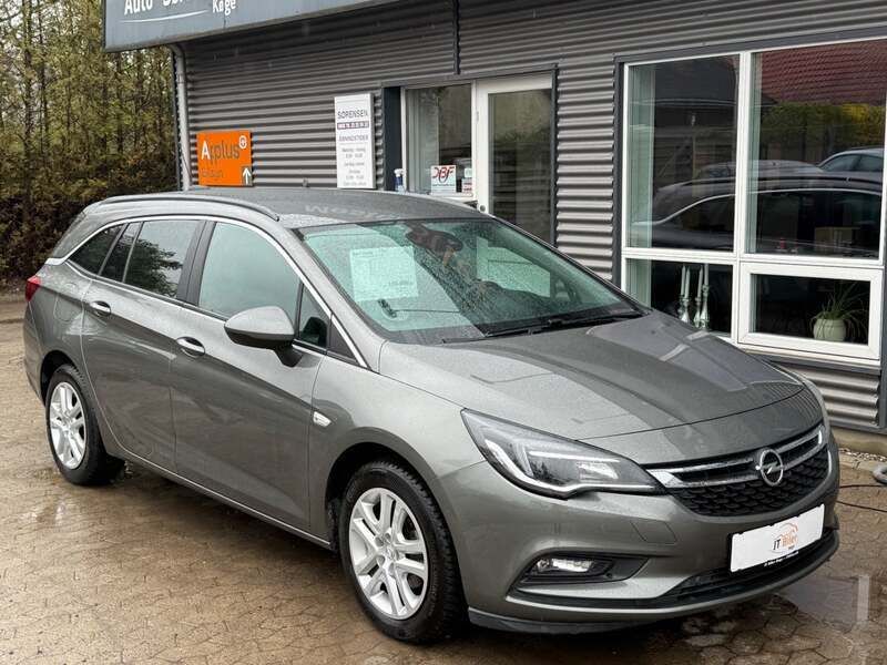 Grå Brugt 2017 Opel Astra Enjoy Stationcar | 109.900 kr. (Fair pris) - Billede 1/4
