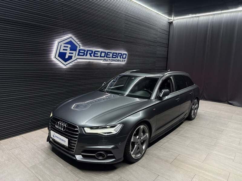 Gråmetal Brugt 2016 Audi A6 S-Line Stationcar | 249.500 kr. (God pris) - Billede 1/4