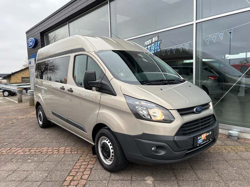 Champagnemetal Brugt 2018 Ford Transit Custom Trend Van | 388.900 kr. - Billede 1/4