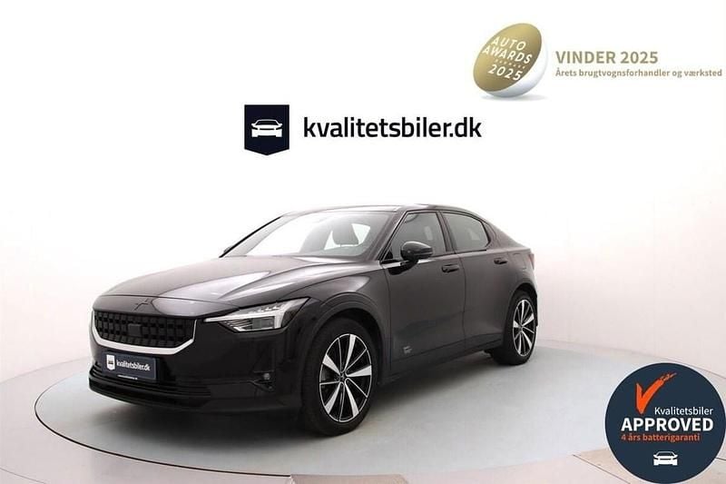 Sort Brugt 2021 Polestar 2 Hatchback | 204.900 kr. (God pris) - Billede 1/4