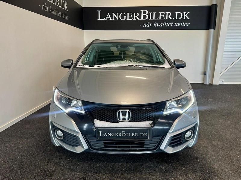Brugt Honda Civic Comfort 120 HK (88 kW) 2016 Gråmetal Stationcar