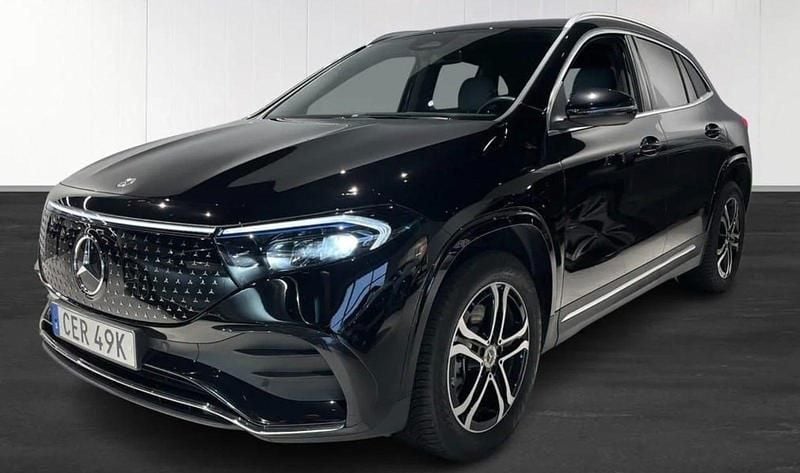 Sort Brugt 2025 Mercedes EQA250+ AMG line SUV | 349.900 kr. (God pris) - Billede 1/3