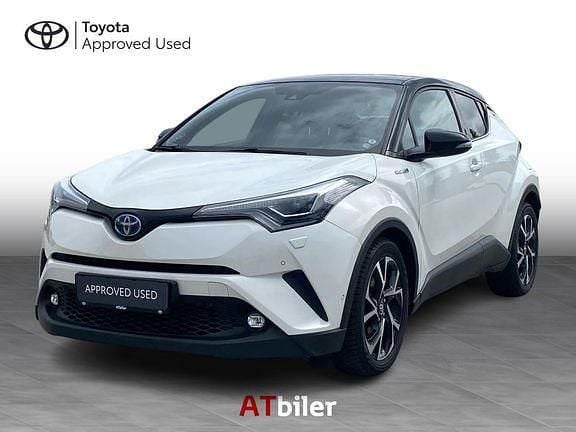 Hvid/sort Brugt 2019 Toyota C-HR Multidrive S SUV | 189.900 kr. (Fair pris) - Billede 1/4