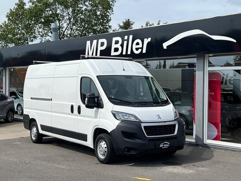 Hvid Brugt 2020 Peugeot Boxer Premium Van | 199.900 kr. - Billede 1/4