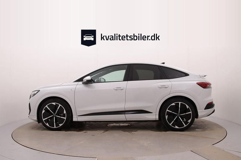 Brugt Audi Q4 Sportback e-tron S-Line 150 kW (204 HK) 2023 Hvidmetal SUV