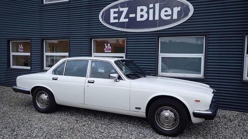 Hvid Brugt 1984 Jaguar XJ6 Sedan | 119.900 kr. - Billede 1/4