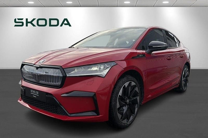 Rødmetal Brugt 2024 Skoda Enyaq iV SportLine SUV | 339.900 kr. (Super pris) - Billede 1/4