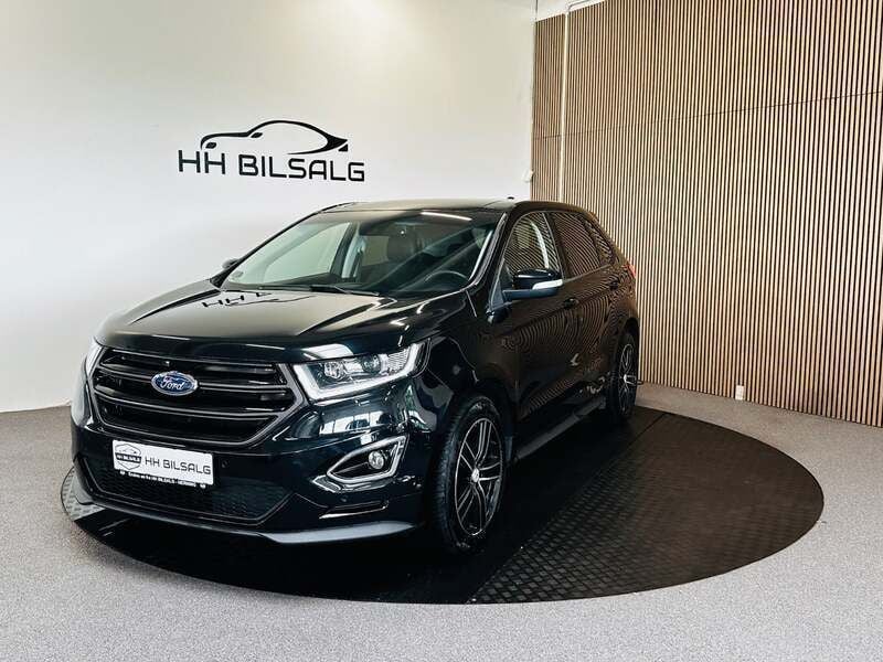 Sort Brugt 2016 Ford Edge Sport SUV | 249.700 kr. - Billede 1/4