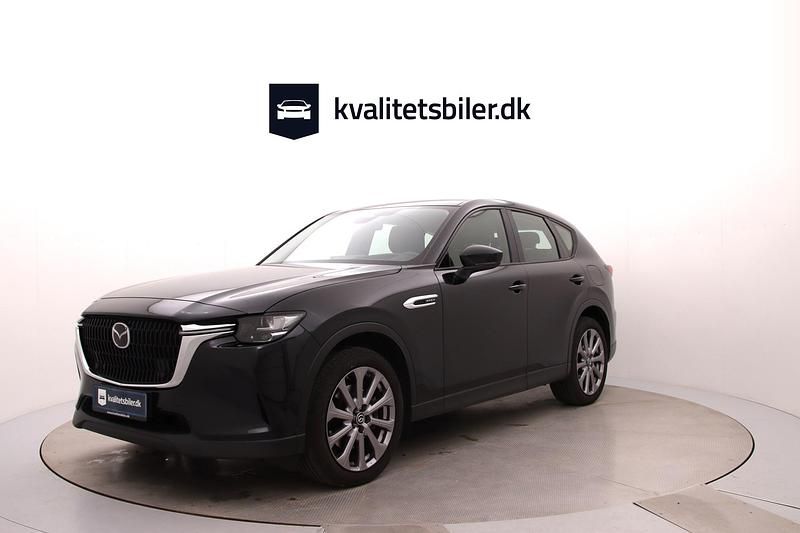 Sort Brugt 2022 Mazda CX-60 Exclusive-Line SUV | 349.900 kr. (Fair pris) - Billede 1/4