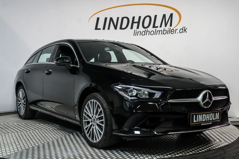 Sortmetal Brugt 2022 Mercedes CLA250 Shooting Brake Stationcar | 349.900 kr. (Super pris) - Billede 1/4