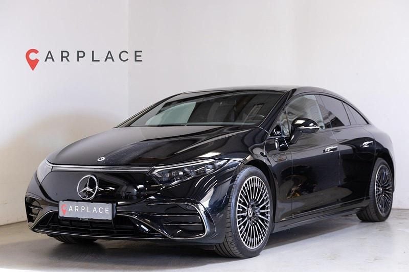 Sortmetal Brugt 2022 Mercedes EQS450+ AMG line Hatchback | 679.900 kr. (Fair pris) - Billede 1/4