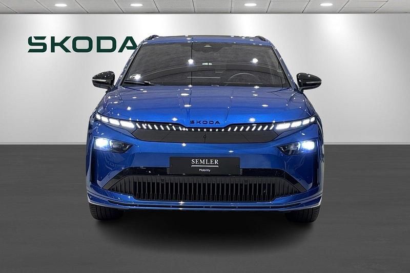 Brugt Skoda Enyaq iV SportLine 210 kW (286 HK) 2025 Blåmetal SUV