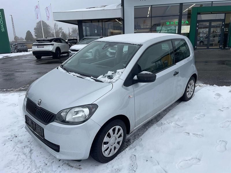Sølvmetal Brugt 2013 Skoda Citigo Active Hatchback | 34.900 kr. (God pris) - Billede 1/4