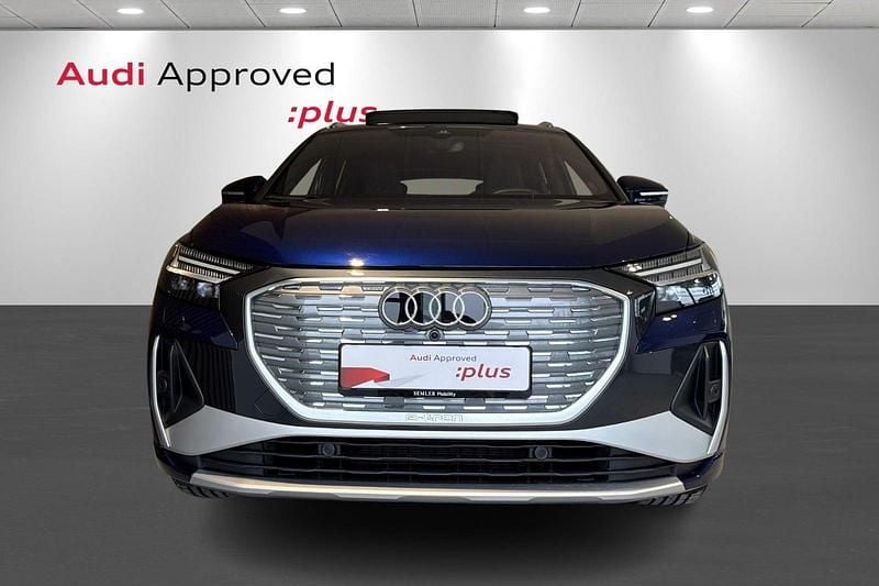 Ny Audi Q4 e-tron S-Line 210 kW (286 HK) 2025 Mørkblåmetal SUV