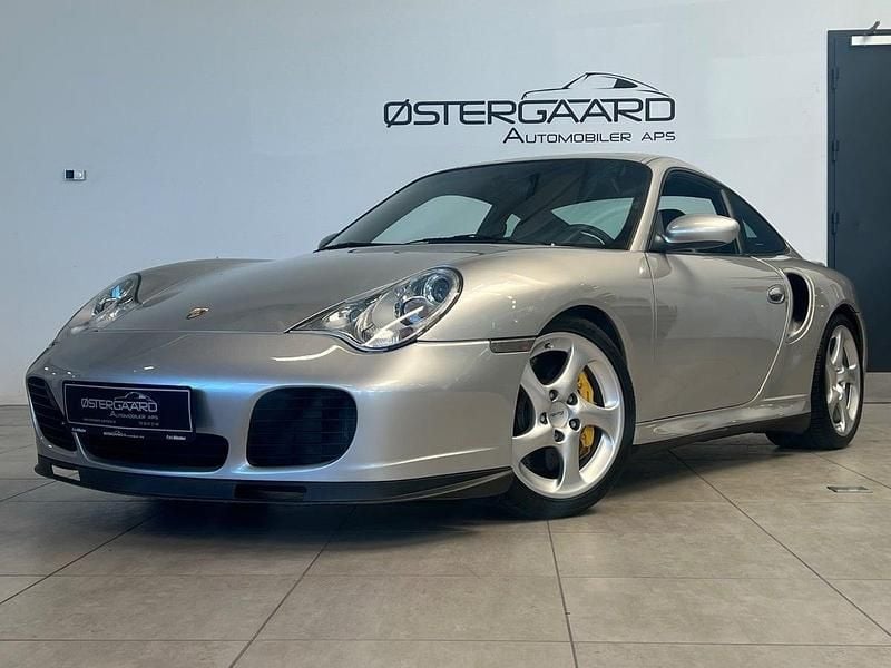 Sølvmetal Brugt 2002 Porsche 911 Turbo Coupe | 897.700 kr. - Billede 1/4