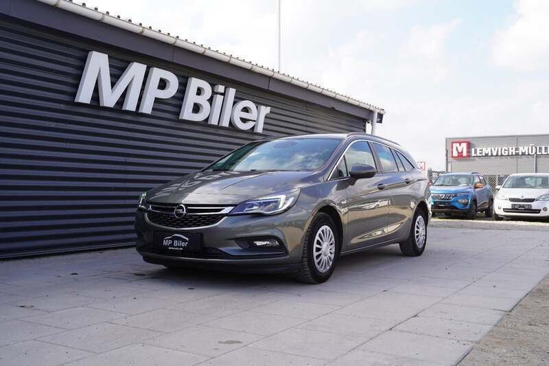 Gråmetal Brugt 2017 Opel Astra Enjoy Stationcar | 109.900 kr. (Fair pris) - Billede 1/4