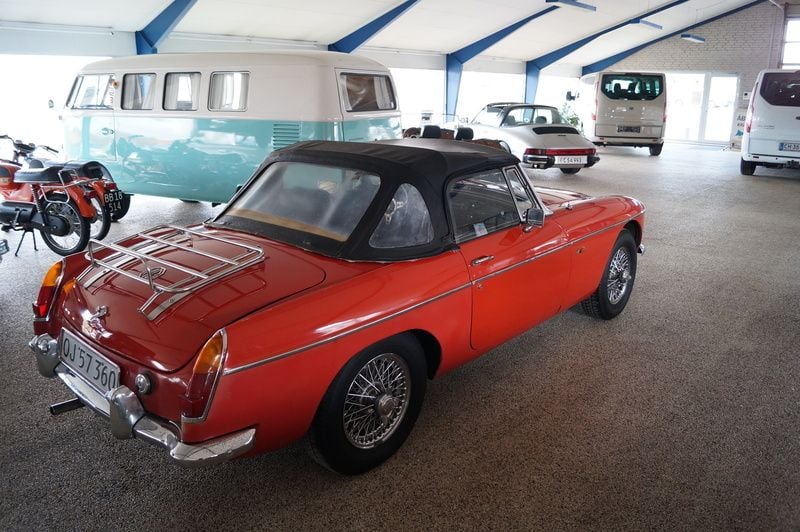 Brugt MG B 1963 Rød Cabriolet