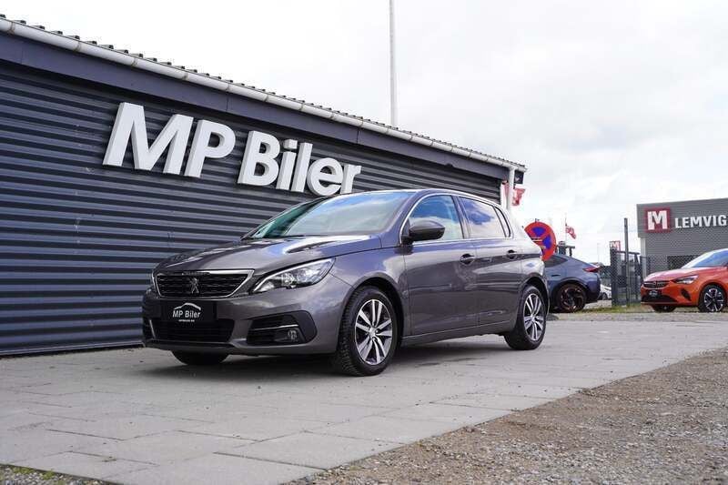 Grå Brugt 2019 Peugeot 308 Allure Hatchback | 129.900 kr. (Fair pris) - Billede 1/4