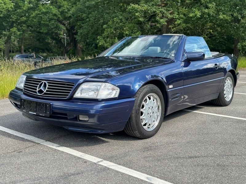 Blå Brugt 1997 Mercedes SL280 Cabriolet | 199.900 kr. - Billede 1/4