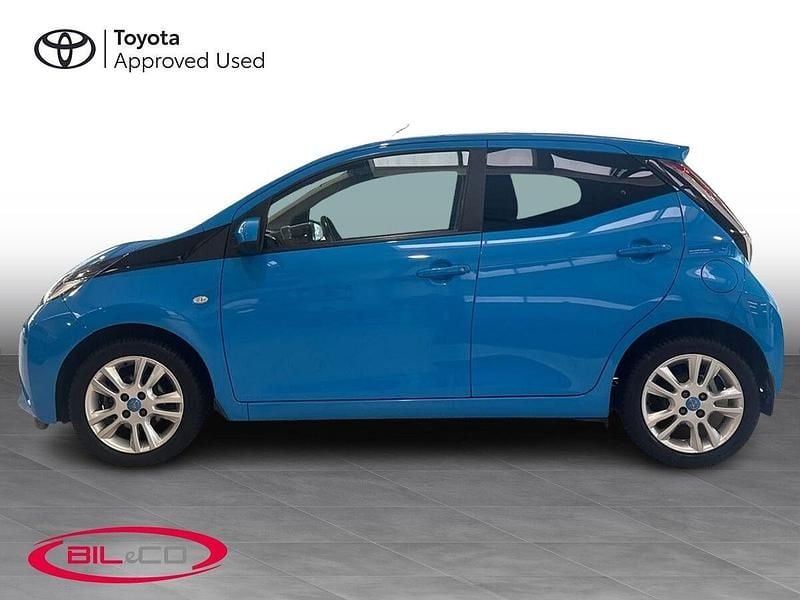 Brugt Toyota Aygo 69 HK (50 kW) 2018 Cyan Hatchback