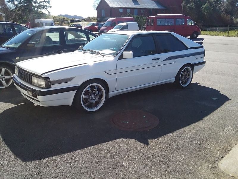 Brugt Audi Coupé 136 HK (100 kW) 1985 Hvid Coupe