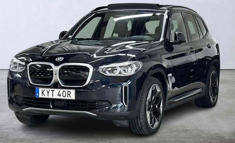 Carbonsortmetal Brugt 2021 BMW iX3 SUV | 319.800 kr. (Fair pris) - Billede 1/3