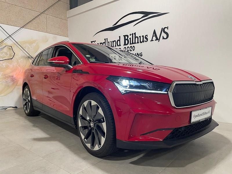 Rødmetal Brugt 2021 Skoda Enyaq iV Loft SUV | 259.900 kr. (God pris) - Billede 1/4
