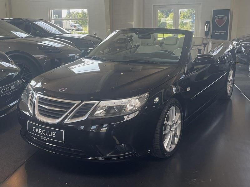 Sort Brugt 2007 Saab 9-3 Cabriolet Linear Cabriolet | 199.900 kr. - Billede 1/4