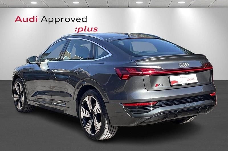 Brugt Audi Q8 e-tron S-Line 300 kW (408 HK) 2024 Gråmetal SUV