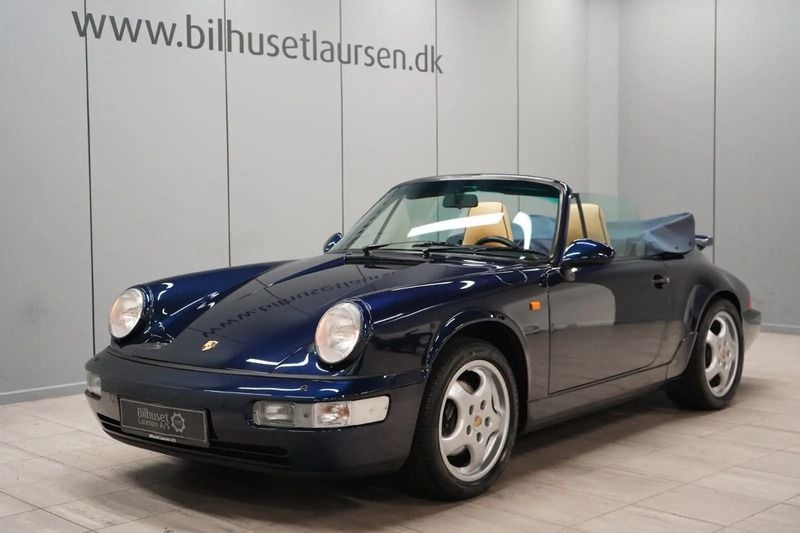 N/a Brugt 1991 Porsche 911 Carrera 4 Cabriolet | 879.900 kr. - Billede 1/4