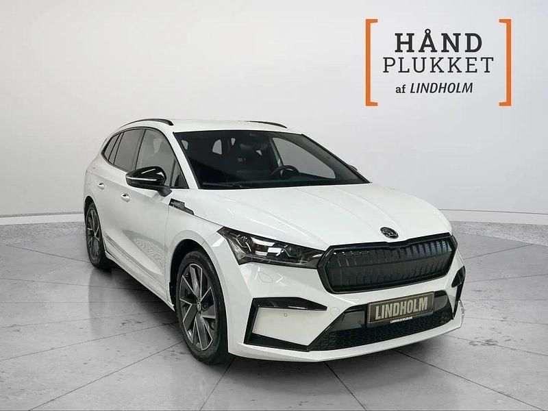 Hvidmetal Brugt 2022 Skoda Enyaq iV SportLine SUV | 214.900 kr. (Fair pris) - Billede 1/3