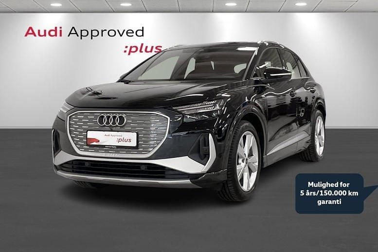 Sortmetal Brugt 2024 Audi Q4 e-tron S-Line SUV | 399.900 kr. (Super pris) - Billede 1/4