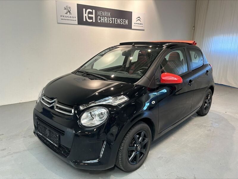 Sort Brugt 2016 Citroën C1 Feel Hatchback | 59.900 kr. (Fair pris) - Billede 1/4