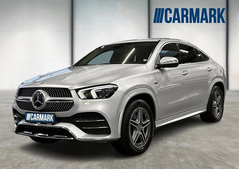 Brugt Mercedes GLE350 AMG line 320 HK (235 kW) 2020 Sølvmetal Coupe
