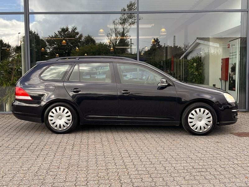Brugt VW Golf V Trendline 105 HK (77 kW) 2009 Sort Stationcar
